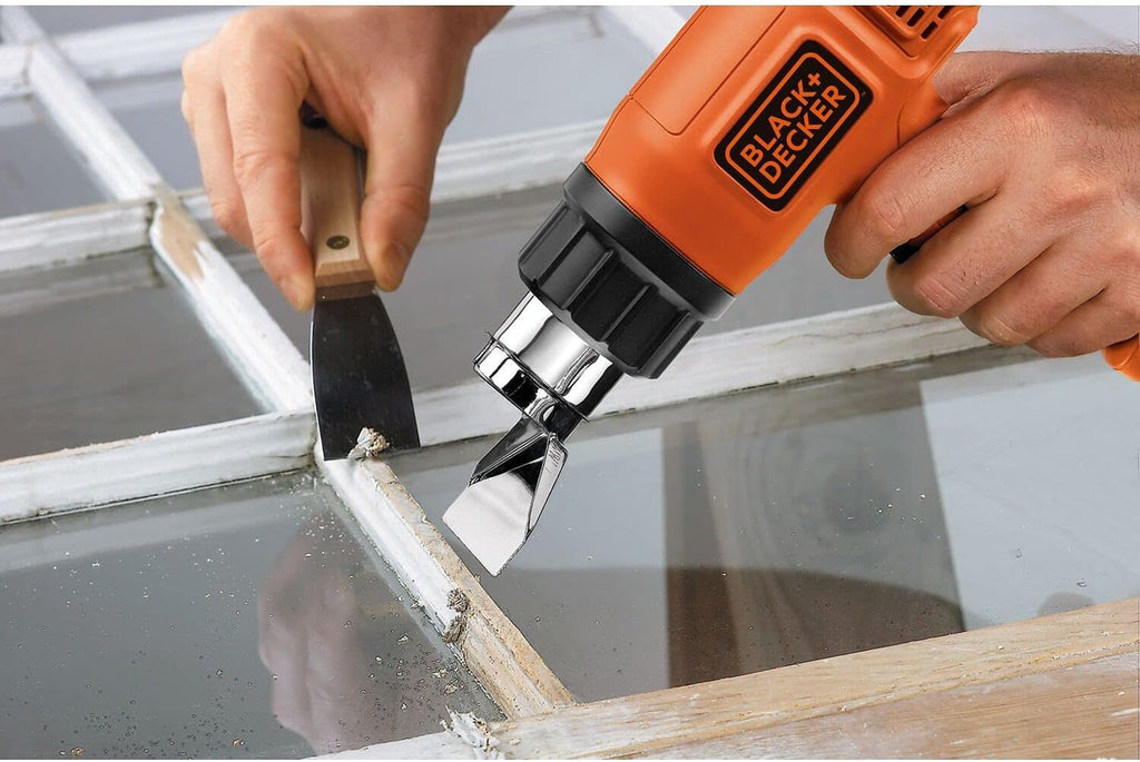 1750W Corded Heat Gun | 2-Mode Hot Air Gun for Paint, Varnish & Adhesive Removal | Orange/Black – KX1650-B5