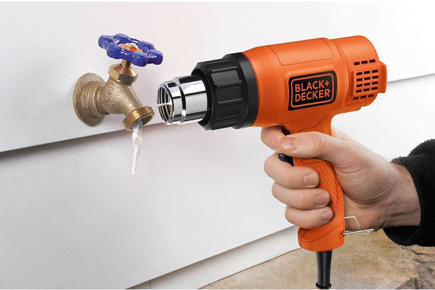 1750W Corded Heat Gun | 2-Mode Hot Air Gun for Paint, Varnish & Adhesive Removal | Orange/Black – KX1650-B5