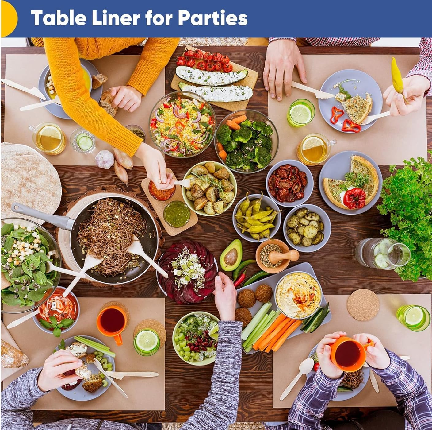 1 Roll Kraft Wrapping Paper Roll (38cm x 10 m) Biodegradable Recycled Material,Natural Wrapping Paper (Kraft, 38cm x 10 m)