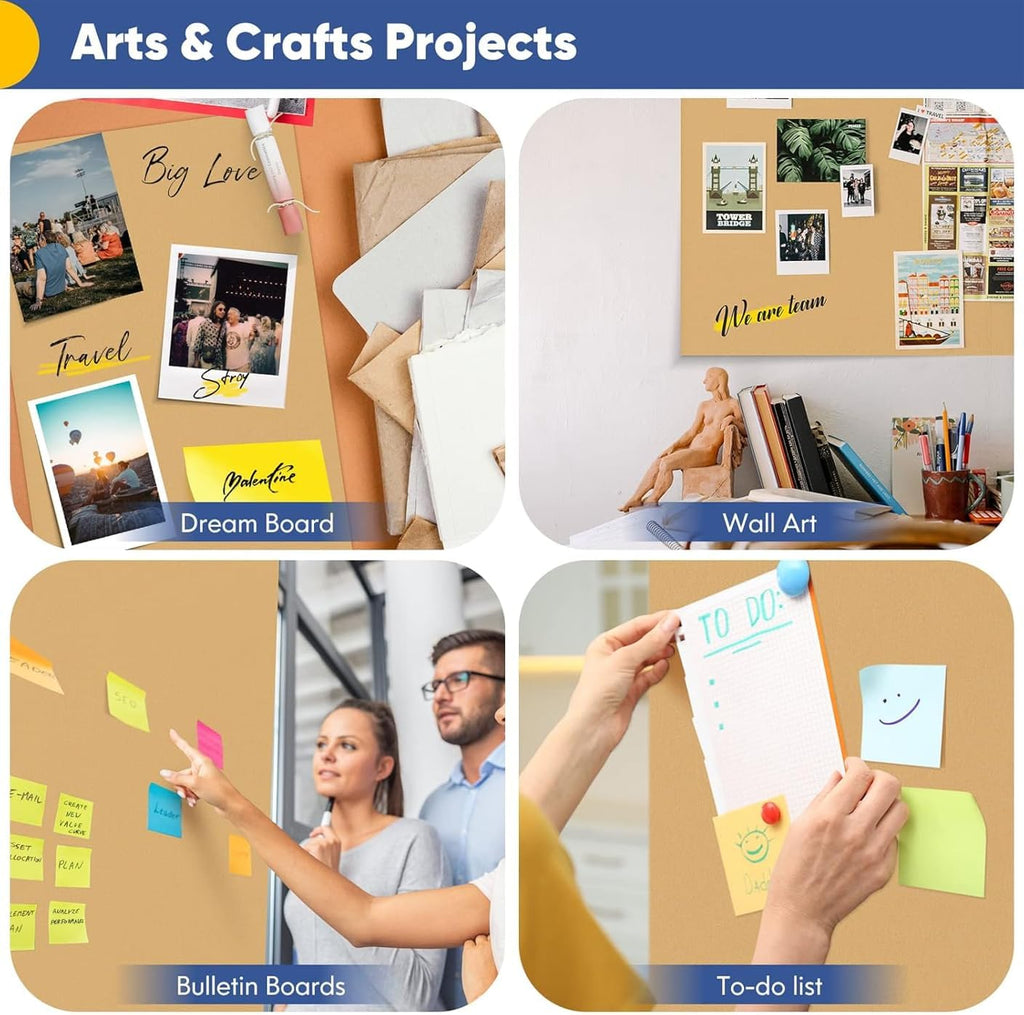 1 Roll Kraft Wrapping Paper Roll (38cm x 10 m) Biodegradable Recycled Material,Natural Wrapping Paper (Kraft, 38cm x 10 m)