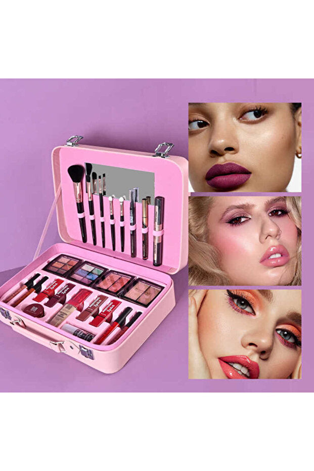 Missyoung EXQUISITE New Makeup Kit – Professional All-in-One Beauty Set with Eyeshadow, Blush, Lip Colors & Brushes | Full Face Cosmetic Gift Set