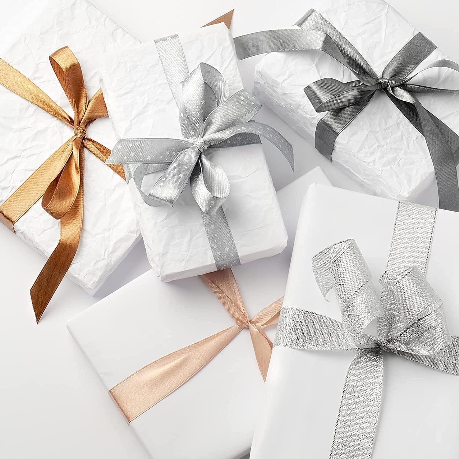 25 Sheets White Tissue Paper Gift Wrapping DIY Tissues 50 * 75cm…17 Grams,Acid Free for A Variety Of Craft, Art and Paper Projects,T-Shirt Wrap