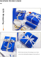 3 Roll Gift Wrapping Paper Film(43×300cm), Premium Metallic Shrink Durable Heat Shrink Wrap For Packaging, Ideal For Birthdays, Weddings & Special Occasions, Premium Film Wrap