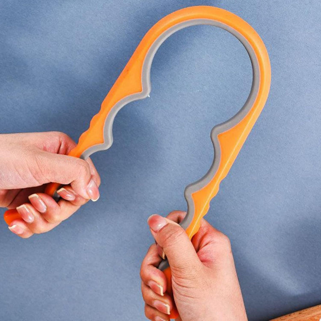 4-in-1 Jar Opener Tool – Bottle, Can, Lid & Jar Gripper (Red)