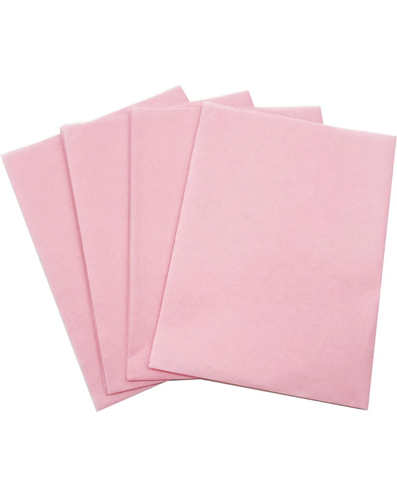 50 Sheets Baby Pink Tissue Paper Gift Wrapping DIY Tissues 50 * 70cm…17 Grams,Acid Free for A Variety Of Craft, Art and Paper Projects,T-Shirt Wrap