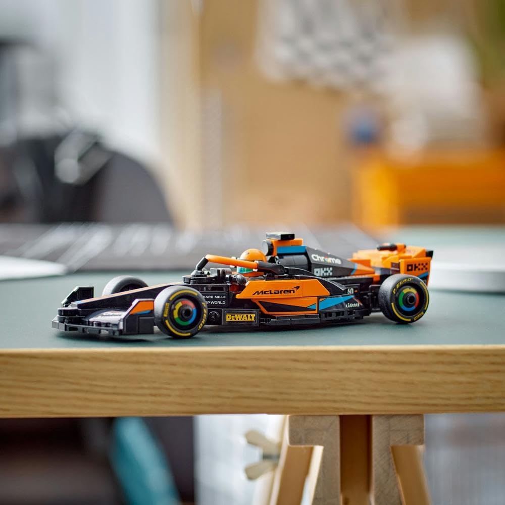 LEGO Speed Champions 2023 McLaren Formula 1 Race Car – Buildable Vehicle Model Set for Kids 9+ (76919)