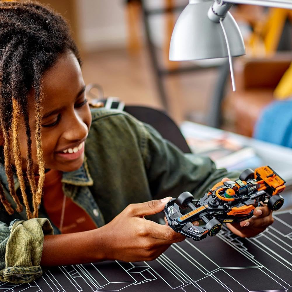 LEGO Speed Champions 2023 McLaren Formula 1 Race Car – Buildable Vehicle Model Set for Kids 9+ (76919)