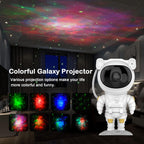 Astronaut Galaxy Light Projector – Space Buddy Star Ceiling Night Light with Remote Control & Timer