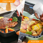 2-Pack Olive Oil Spray Bottles – 300ml Dispenser Set with Funnel & Labels for Cooking, Grilling, Air Fryer