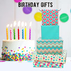Birthday Wrapping Paper, Happy Birthday Wrapping Paper Recycled Gift Wrapping Paper, Gift Wrap Set for Birthday, Bridal Baby Shower, Weddings, Graduations, Women, Men, Boy, Girl, All Occasion