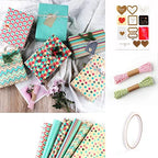 Birthday Wrapping Paper, Happy Birthday Wrapping Paper Recycled Gift Wrapping Paper, Gift Wrap Set for Birthday, Bridal Baby Shower, Weddings, Graduations, Women, Men, Boy, Girl, All Occasion