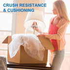 Bubble Wrap Roll – 75cm x 10m Air Cushioning Packaging Wrap for Shipping, Moving, and Storage – Heavy-Duty, Reusable Nylon Bubble Wrap for Mailing Boxes, Fragile Items & Packing Supplies (30 Inch x 33 Ft, Clear)