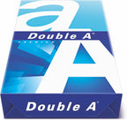 Double A A4 Printer Copy Paper – 80 GSM, 500 Sheets Ream – High-Quality White Printing Paper for Laser, Inkjet, and Copier Use – Smooth Surface, Natural Whiteness & Jam-Free Performance