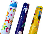 Gift Wrapping Paper Roll, Gift Wrap for Birthday, Party Etc. Kids Gift Wrapping 6 Sheets (Size 20 X 28 Inches)