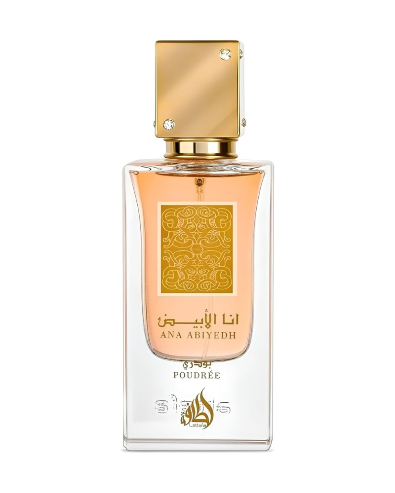 Lattafa Ana Abiyedh Poudree Eau de Parfum for Women – 60ml