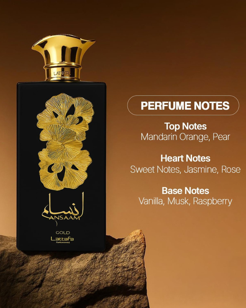 Lattafa Ansaam Gold Pride Eau de Parfum 100ml