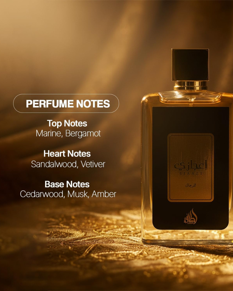 Lattafa Ejaazi Eau De Perfume for Unisex, 100 ML