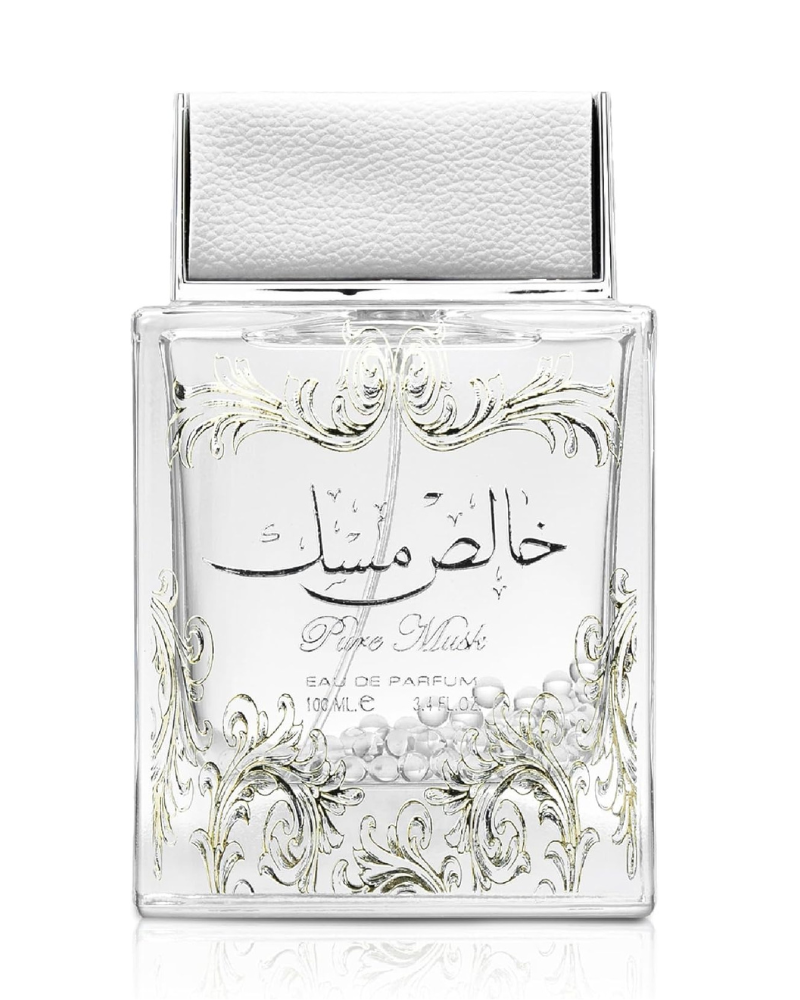 Lattafa Pure Musk Eau de Parfum for Unisex,100 ml with Deodorant 50 ml