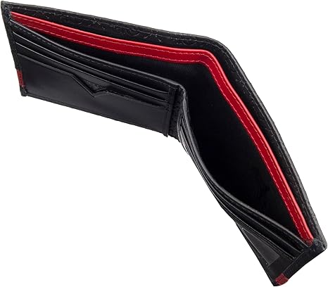 Men's Leather Slim Bifold Wallet