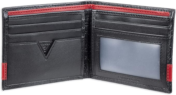 Men's Leather Slim Bifold Wallet