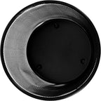 Mesh Waste Bin – Metal Wire Trash Can for Office, Home, Kitchen, Bedroom & Bathroom | Round Black Steel Mesh Dustbin with Ventilated Design, Reinforced Rim & Solid Base