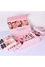 Missyoung Multifunctional Waterproof Women's Makeup Gift Set – All-in-One Professional Cosmetic Kit with Long-Lasting Eyeshadow, Lipstick & Brushes | Beauty Gift Box for Face, Eyes & Lips