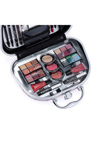 Missyoung Portable Travel Cosmetic Makeup Case Gift Set – All-in-One Eyeshadow, Blush & Brush Kit | Compact Professional Beauty Palette for Women