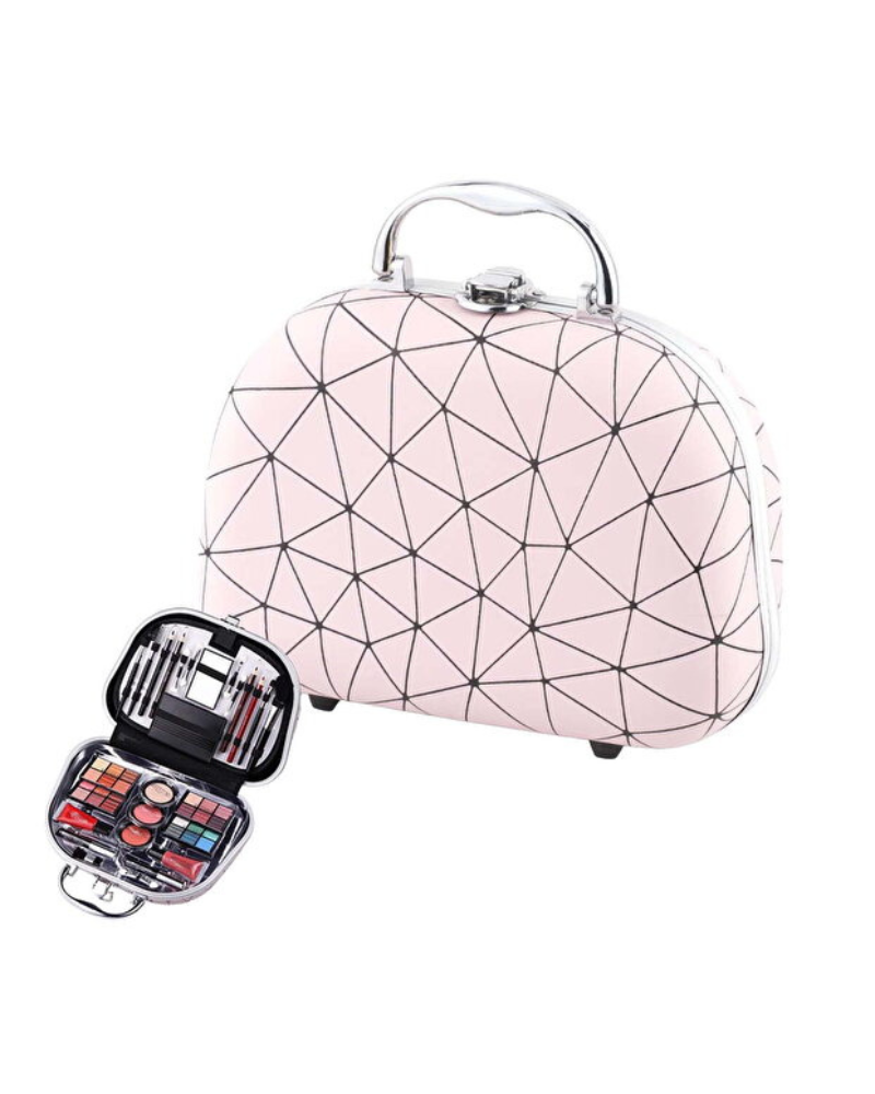 Missyoung Professional Makeup Kit Set of 47 – Full Cosmetic Collection with Eyeshadow, Blush, Lip Colors & Brushes | All-in-One Beauty Palette Gift Set