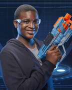 Nerf Elite 2.0 Commander RD-6 Blaster – 12 Nerf Elite Darts with 6-Dart Rotating Drum for Kids 8+