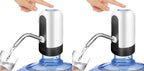 2-Pack USB Electric Water Bottle Pump – Portable Dispenser for 2-5 Gallon Jugs