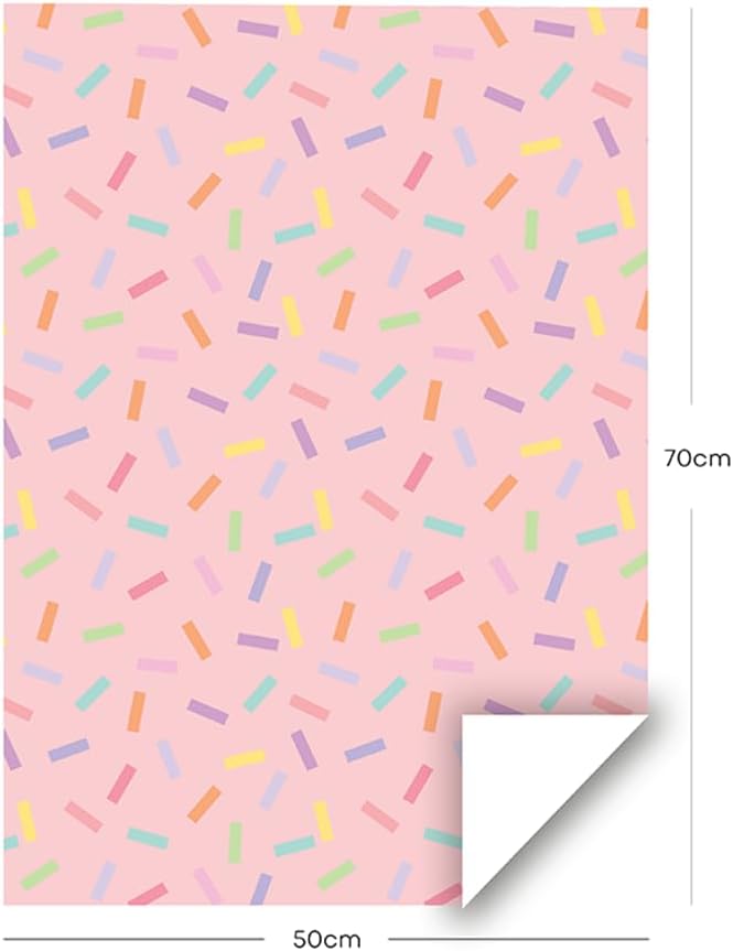Pink Gift Wrapping Paper Pack – Vibrant & Fun Wrapping Paper for Gifts