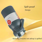 Stainless Steel Water Bottle with Straw – 32 oz Insulated Leakproof Bottle for Sports & Outdoors, Grey Blue