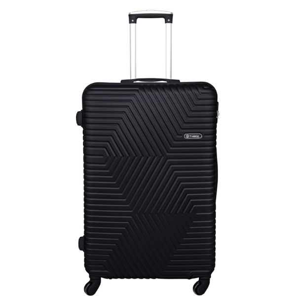 Suitcase Luggage 28 Inches for 30kg - HardSide Luggage for Travel - Lightweight ABS Material with 4 Wheels Spinner (28 Inch (71 cm), Black)