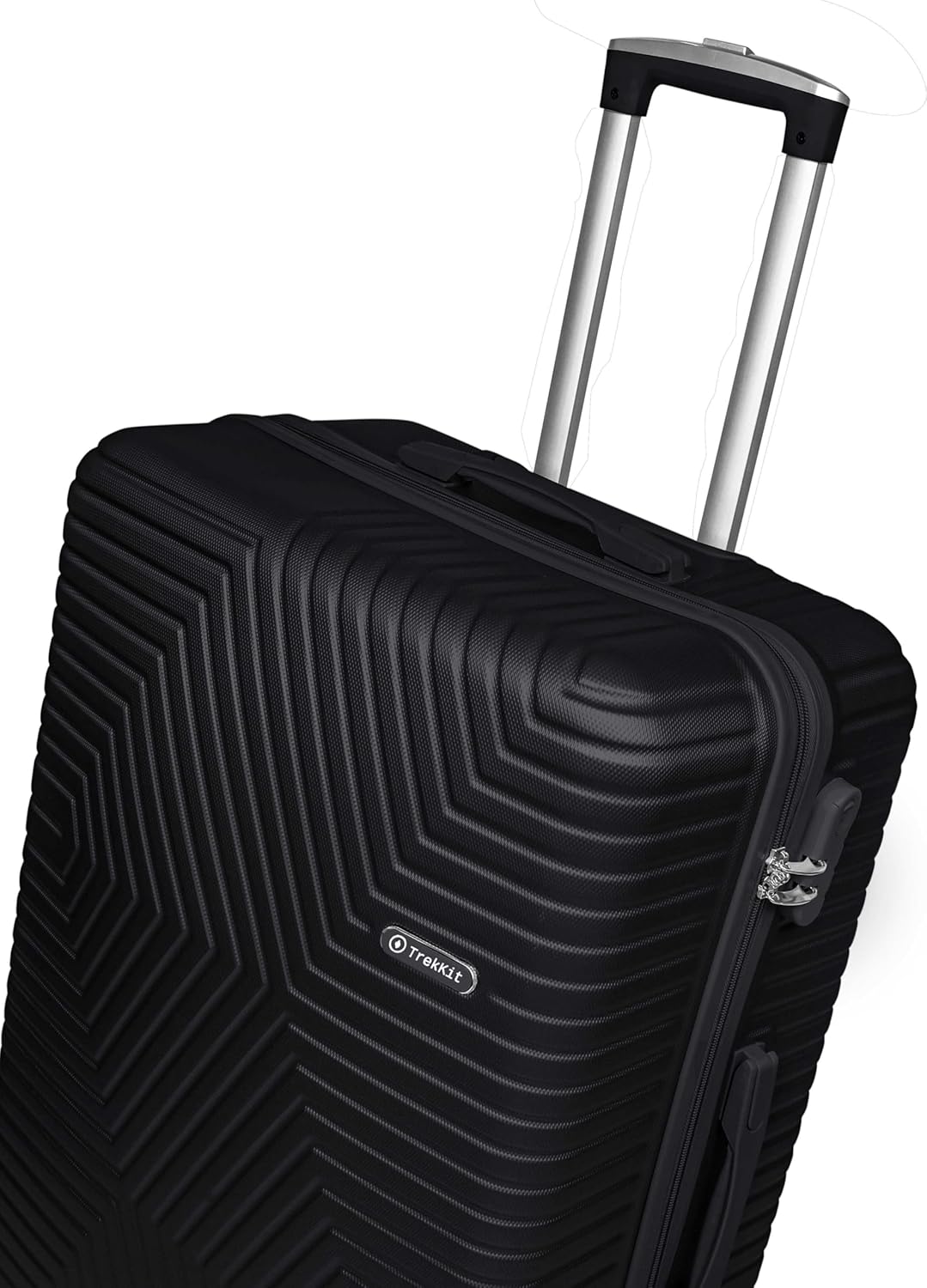 Suitcase Luggage 28 Inches for 30kg - HardSide Luggage for Travel - Lightweight ABS Material with 4 Wheels Spinner (28 Inch (71 cm), Black)