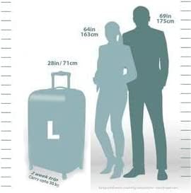 Suitcase Luggage 28 Inches for 30kg - HardSide Luggage for Travel - Lightweight ABS Material with 4 Wheels Spinner (28 Inch (71 cm), Black)