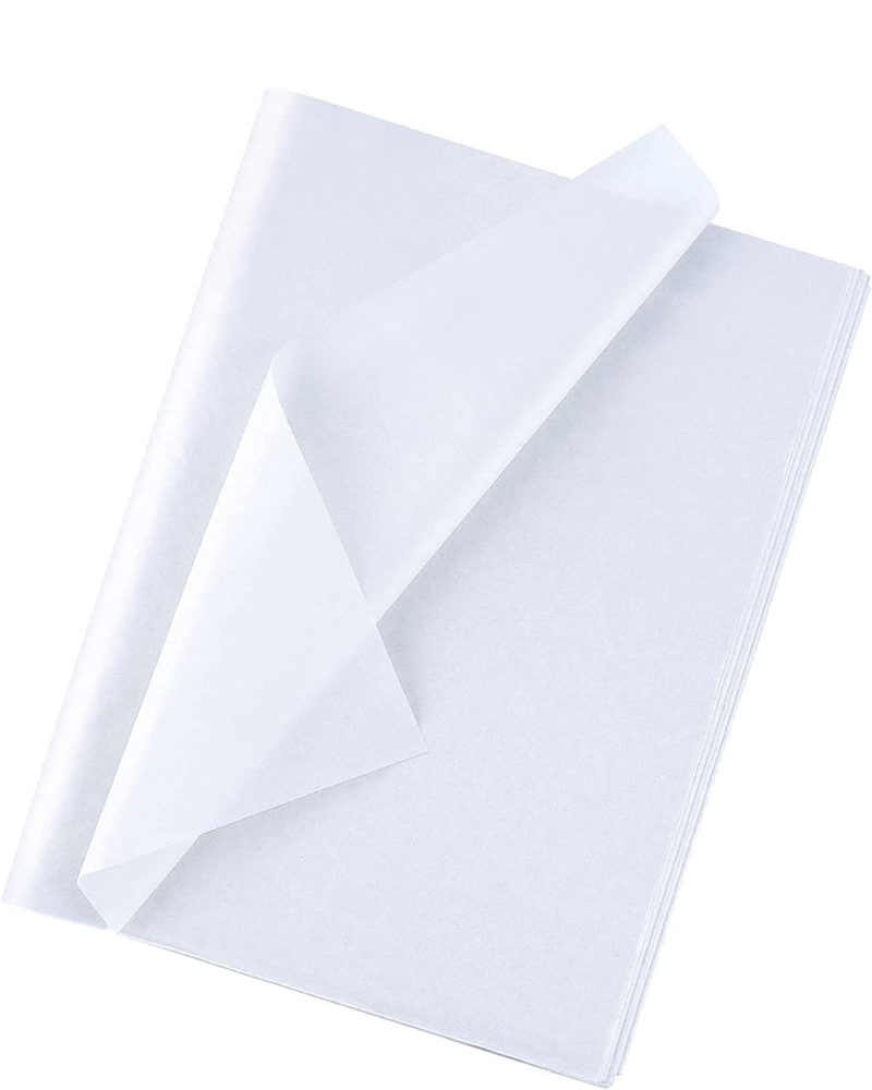 25 Sheets White Tissue Paper Gift Wrapping DIY Tissues 50 * 75cm…17 Grams,Acid Free for A Variety Of Craft, Art and Paper Projects,T-Shirt Wrap