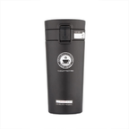350ml Travel Coffee Mug – Black Vacuum Insulated Tumbler with Leak-Proof Lid