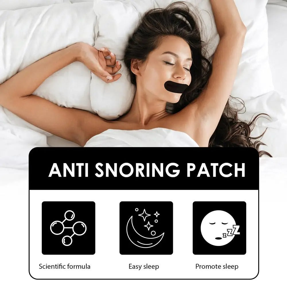 Stop Snoring Patch – Nose Breathing Correction Mouth Tape for Better Sleep & Improved Night Breathing