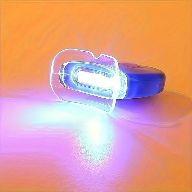 LED Teeth Whitening Light – Blue UV Light Bleaching Lamp for Personal Dental Whitening Treatments