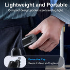 Rechargeable Electric Nose Hair Trimmer – Portable Nose & Ear Hair Remover for Men, Mini Eyebrow Shaving Razor Clipper